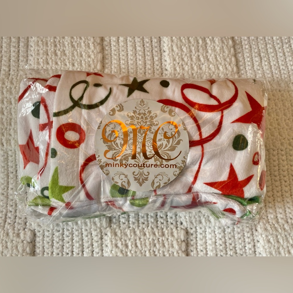 Minky Couture Christmas Pillowcase